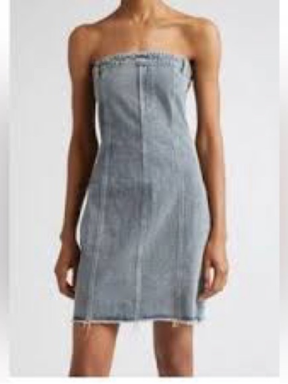 Honor The Gift Denim Tube Dress